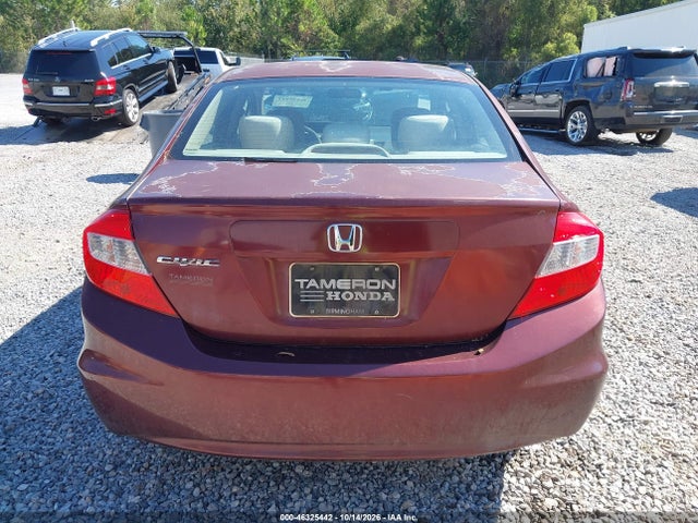 Продажа на аукционе авто 2012 Honda Civic Ex, vin: 2HGFB2F87CH539312, номер лота: 46325442