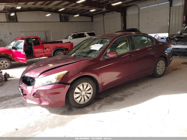 46325606 :رقم المزاد ، 1HGCP2F35CA087724 vin ، 2012 Honda Accord 2.4 Lx مزاد بيع