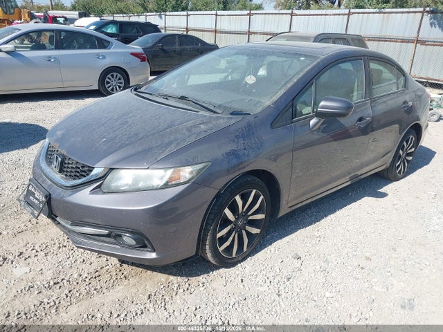 46325736 :رقم المزاد ، 19XFB2F94FE092395 vin ، 2015 Honda Civic Ex-l مزاد بيع