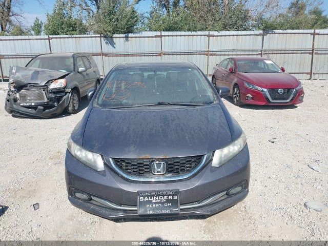 46325736 :رقم المزاد ، 19XFB2F94FE092395 vin ، 2015 Honda Civic Ex-l مزاد بيع