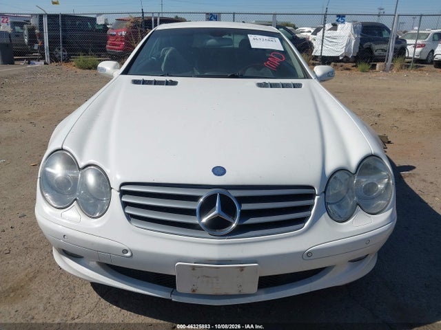2003 Mercedes-benz Sl 500 მანქანა იყიდება აუქციონზე, vin: WDBSK75F63F022612, აუქციონის ნომერი: 46325883