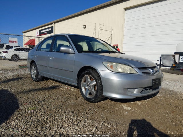 46326093 :رقم المزاد ، 2HGES26865H566001 vin ، 2005 Honda Civic Ex مزاد بيع