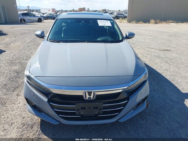 2021 Honda Accord Hybrid Touring მანქანა იყიდება აუქციონზე, vin: 1HGCV3F92MA019270, აუქციონის ნომერი: 46326131
