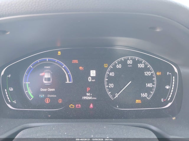 2021 Honda Accord Hybrid Touring მანქანა იყიდება აუქციონზე, vin: 1HGCV3F92MA019270, აუქციონის ნომერი: 46326131