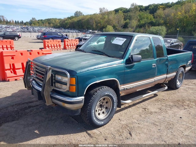 1997 Gmc Sierra 1500 Sl Wideside მანქანა იყიდება აუქციონზე, vin: 1GTEK19R9VE504693, აუქციონის ნომერი: 46326249