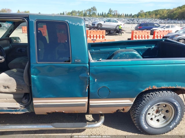 1997 Gmc Sierra 1500 Sl Wideside მანქანა იყიდება აუქციონზე, vin: 1GTEK19R9VE504693, აუქციონის ნომერი: 46326249