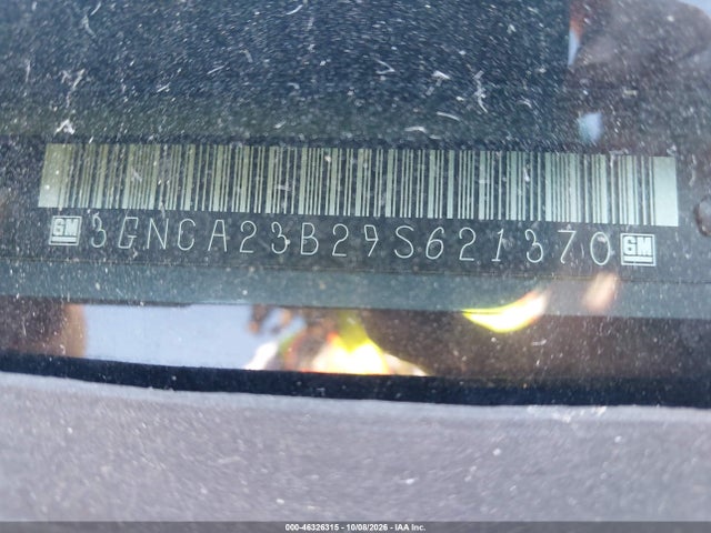 Aukcja sprzedaży 2009 Chevrolet Hhr Lt, vin: 3GNCA23B29S621370, numer aukcji: 46326315
