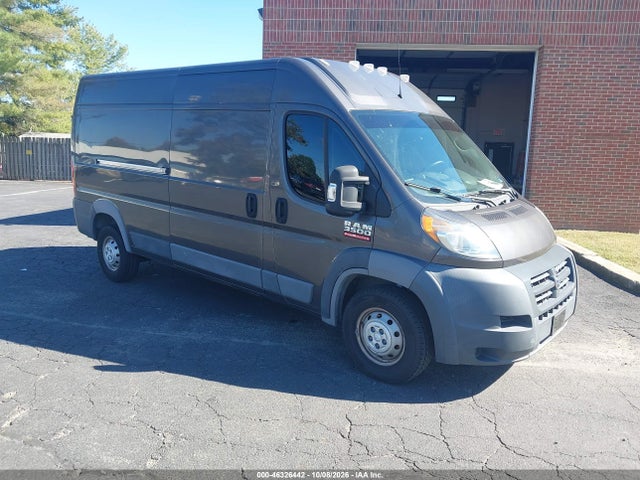 46326442 :رقم المزاد ، 3C6URVHG6JE141726 vin ، 2018 Ram Promaster 3500 High Roof 159 Wb مزاد بيع