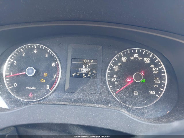 46326598 :رقم المزاد ، 3VWDP7AJ5CM470715 vin ، 2012 Volkswagen Jetta 2.5l Se مزاد بيع