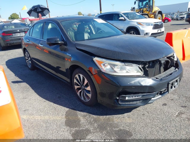 2017 Honda Accord Hybrid Ex-l მანქანა იყიდება აუქციონზე, vin: JHMCR6F57HC012101, აუქციონის ნომერი: 46326622