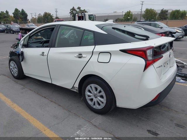 Продаж на аукціоні авто 2019 Toyota Prius Le, vin: JTDKARFU1K3090958, номер лоту: 46326710