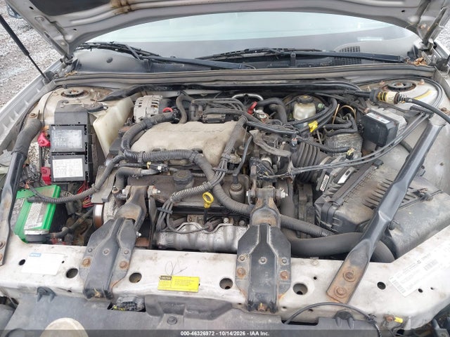 Aukcja sprzedaży 2001 Chevrolet Monte Carlo Ls, vin: 2G1WW12E419175522, numer aukcji: 46326972