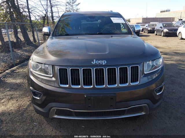 2014 Jeep Grand Cherokee Limited მანქანა იყიდება აუქციონზე, vin: 1C4RJFBGXEC335838, აუქციონის ნომერი: 46326978
