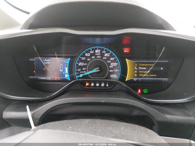 2014 Ford C-max Hybrid Sel მანქანა იყიდება აუქციონზე, vin: 1FADP5BU4EL504928, აუქციონის ნომერი: 46327006
