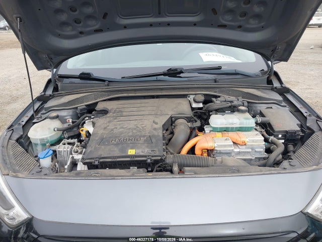 KMHC65LC9JU076885 Hyundai Ioniq Hybrid Blue