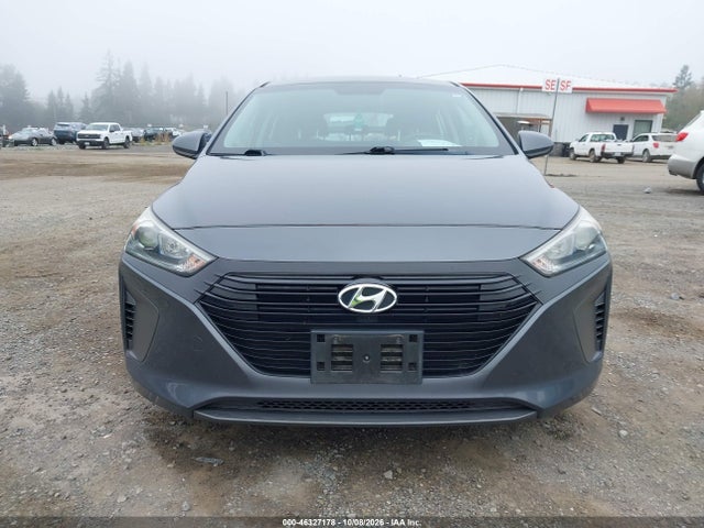 KMHC65LC9JU076885 Hyundai Ioniq Hybrid Blue