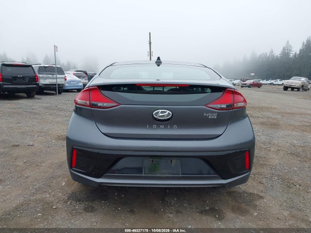 KMHC65LC9JU076885 Hyundai Ioniq Hybrid Blue