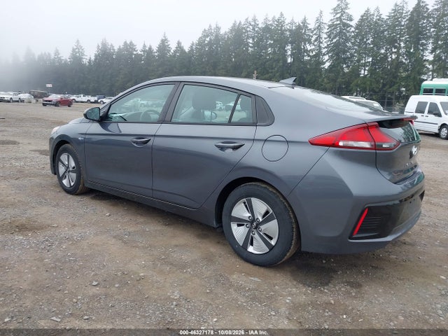 KMHC65LC9JU076885 Hyundai Ioniq Hybrid Blue