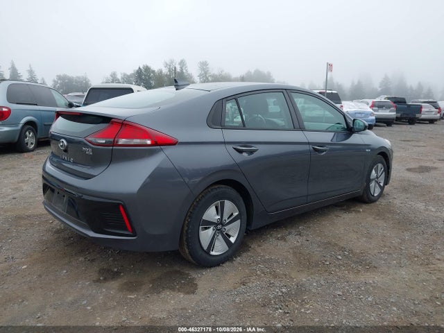 KMHC65LC9JU076885 Hyundai Ioniq Hybrid Blue