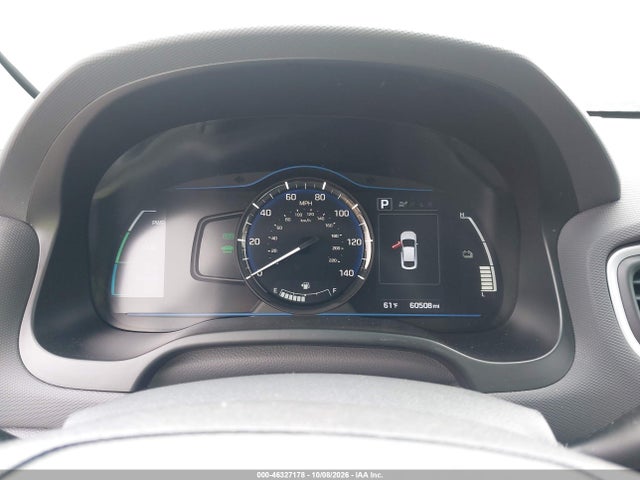 KMHC65LC9JU076885 Hyundai Ioniq Hybrid Blue