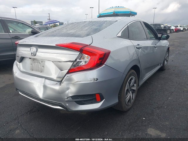 Honda Civic Lx 2020 2HGFC2F63LH570827 Image 4