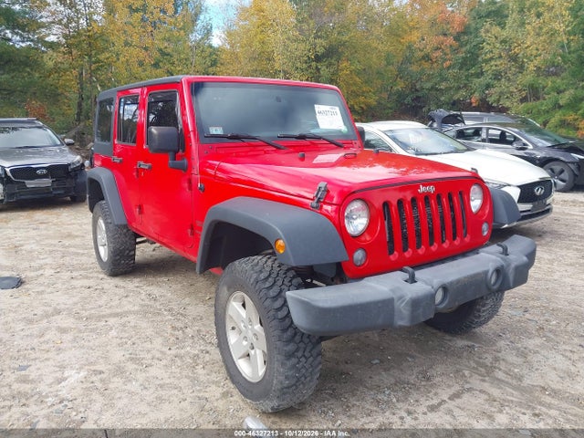 Продажа на аукционе авто 2018 Jeep Wrangler Jk Unlimited Sport 4x4, vin: 1C4BJWDGXJL802412, номер лота: 46327213