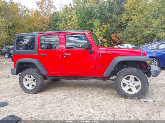 46327213 :رقم المزاد ، 1C4BJWDGXJL802412 vin ، 2018 Jeep Wrangler Jk Unlimited Sport 4x4 مزاد بيع