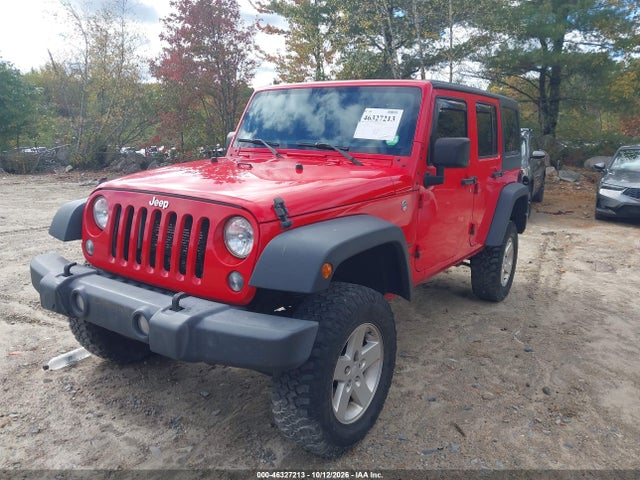 46327213 :رقم المزاد ، 1C4BJWDGXJL802412 vin ، 2018 Jeep Wrangler Jk Unlimited Sport 4x4 مزاد بيع