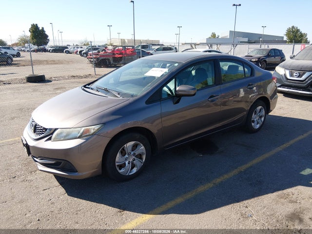 Honda Civic Lx 2014 19XFB2F56EE265443 Image 2