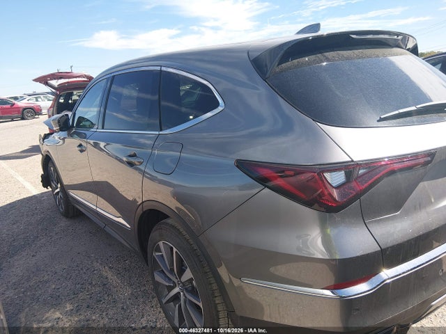 Auction sale of the 2026 Acura Mdx Technology Package, vin: 5J8YD9H44TL007749, lot number: 46327481