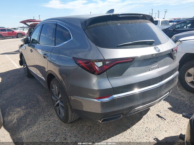 Auction sale of the 2026 Acura Mdx Technology Package, vin: 5J8YD9H44TL007749, lot number: 46327481
