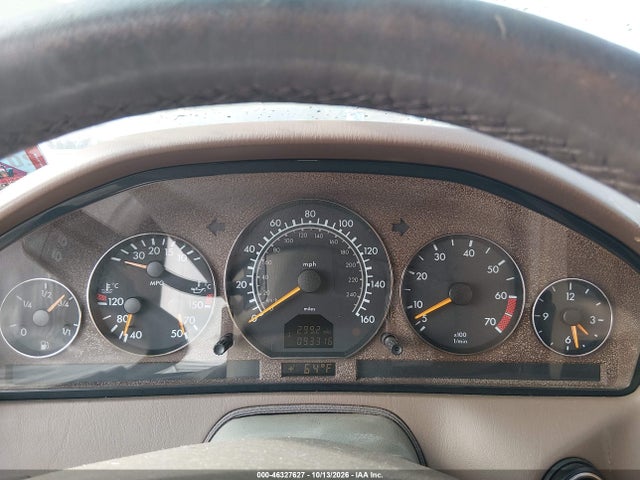 46327627 :رقم المزاد ، WDBFA68F7XF177038 vin ، 1999 Mercedes-benz Sl 500 مزاد بيع