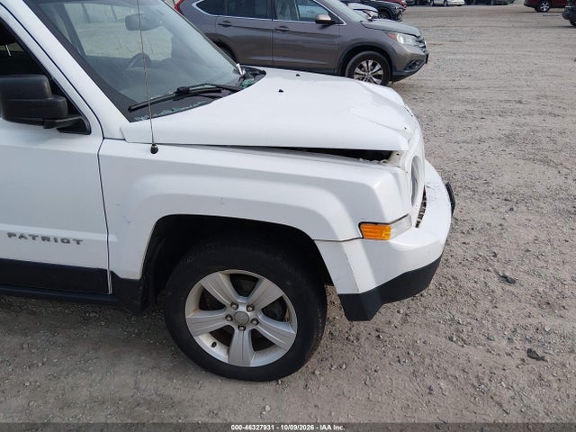 2016 Jeep Patriot Latitude მანქანა იყიდება აუქციონზე, vin: 1C4NJRFB9GD668303, აუქციონის ნომერი: 46327931