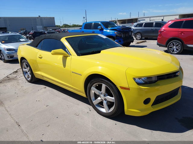 Продаж на аукціоні авто 2014 Chevrolet Camaro 1lt, vin: 2G1FB3D33E9265902, номер лоту: 46328116