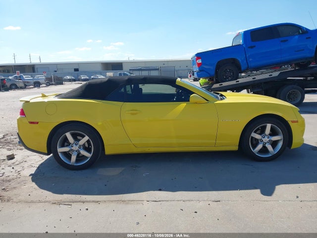 Продаж на аукціоні авто 2014 Chevrolet Camaro 1lt, vin: 2G1FB3D33E9265902, номер лоту: 46328116