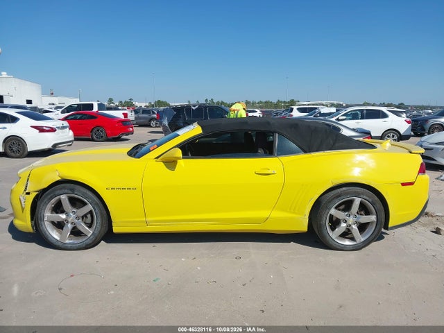 Продаж на аукціоні авто 2014 Chevrolet Camaro 1lt, vin: 2G1FB3D33E9265902, номер лоту: 46328116