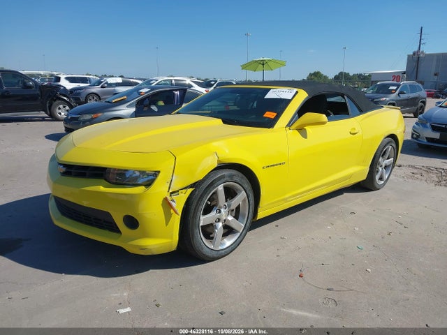 Продаж на аукціоні авто 2014 Chevrolet Camaro 1lt, vin: 2G1FB3D33E9265902, номер лоту: 46328116
