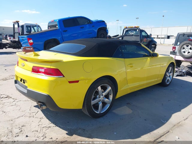 Продаж на аукціоні авто 2014 Chevrolet Camaro 1lt, vin: 2G1FB3D33E9265902, номер лоту: 46328116