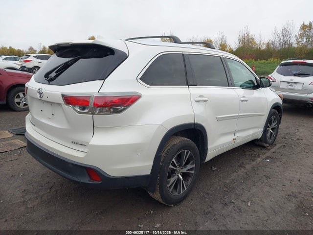Продаж на аукціоні авто 2016 Toyota Highlander Xle V6, vin: 5TDJKRFH9GS241174, номер лоту: 46328117