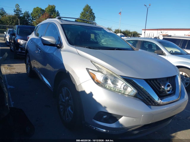 46328136 :رقم المزاد ، 5N1AZ2MG2FN258282 vin ، 2015 Nissan Murano Sl مزاد بيع