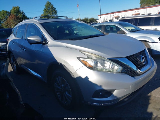 Продаж на аукціоні авто 2015 Nissan Murano Sl, vin: 5N1AZ2MG2FN258282, номер лоту: 46328136