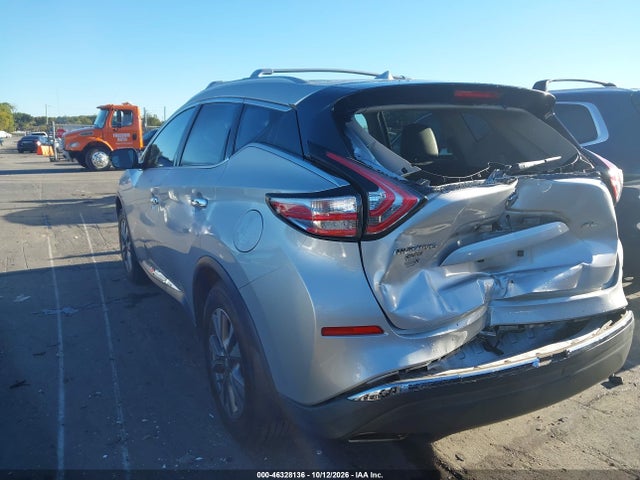 Продаж на аукціоні авто 2015 Nissan Murano Sl, vin: 5N1AZ2MG2FN258282, номер лоту: 46328136