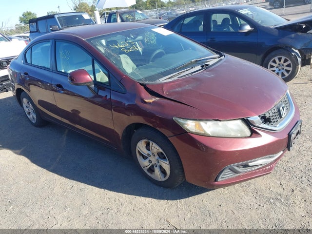 Продажа на аукционе авто 2013 Honda Civic Lx, vin: 19XFB2E53DE068780, номер лота: 46328234