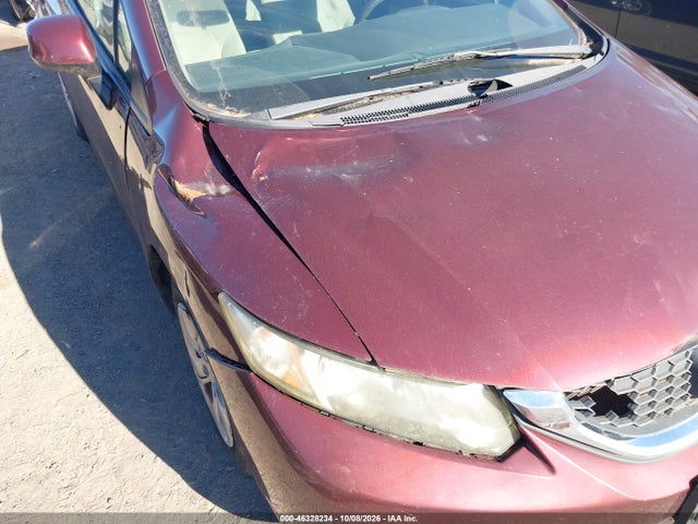 Продажа на аукционе авто 2013 Honda Civic Lx, vin: 19XFB2E53DE068780, номер лота: 46328234
