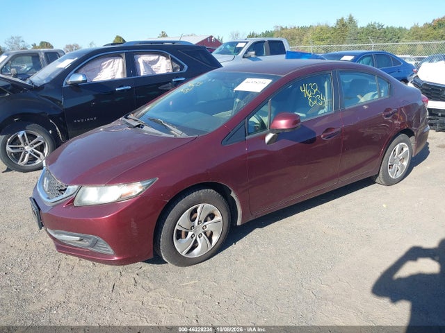 Продажа на аукционе авто 2013 Honda Civic Lx, vin: 19XFB2E53DE068780, номер лота: 46328234