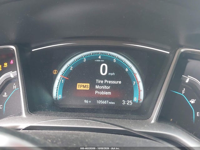 46328359 :رقم المزاد ، 19XFC1E31JE002780 vin ، 2018 Honda Civic Ex-t مزاد بيع