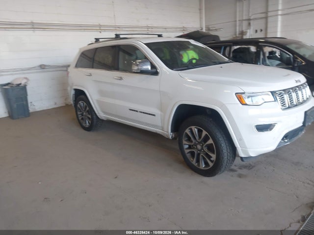 Продаж на аукціоні авто 2018 Jeep Grand Cherokee Overland 4x4, vin: 1C4RJFCMXJC407619, номер лоту: 46328424