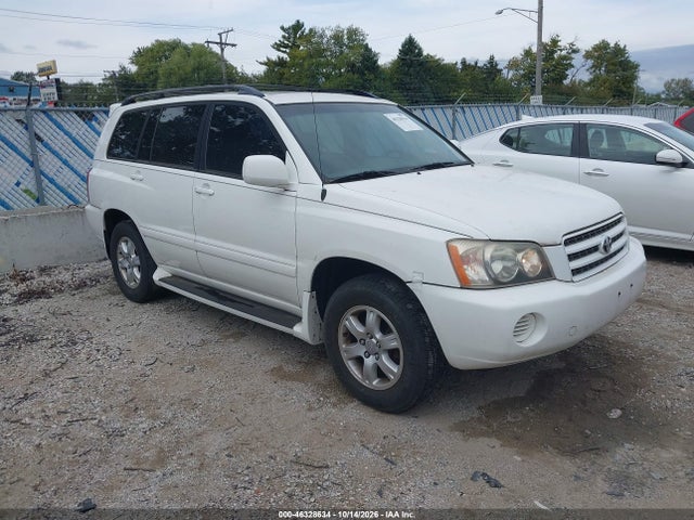 46328634 :رقم المزاد ، JTEHF21A330134814 vin ، 2003 Toyota Highlander V6 مزاد بيع