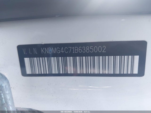 Продаж на аукціоні авто 2011 Kia Sedona Lx, vin: KNDMG4C71B6385002, номер лоту: 46328664