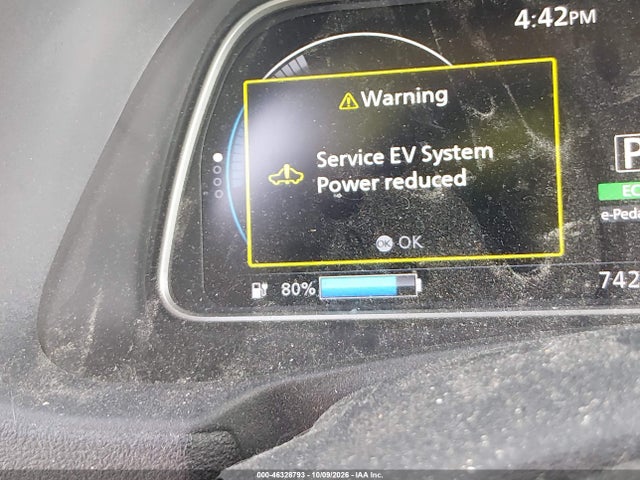 Aukcja sprzedaży 2018 Nissan Leaf S, vin: 1N4AZ1CP2JC303845, numer aukcji: 46328793